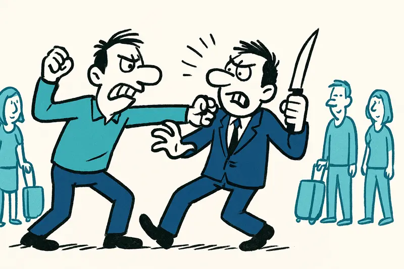 Prügelei am Flughafen Palma: Wenn Konkurrenz in Gewalt umschlägt