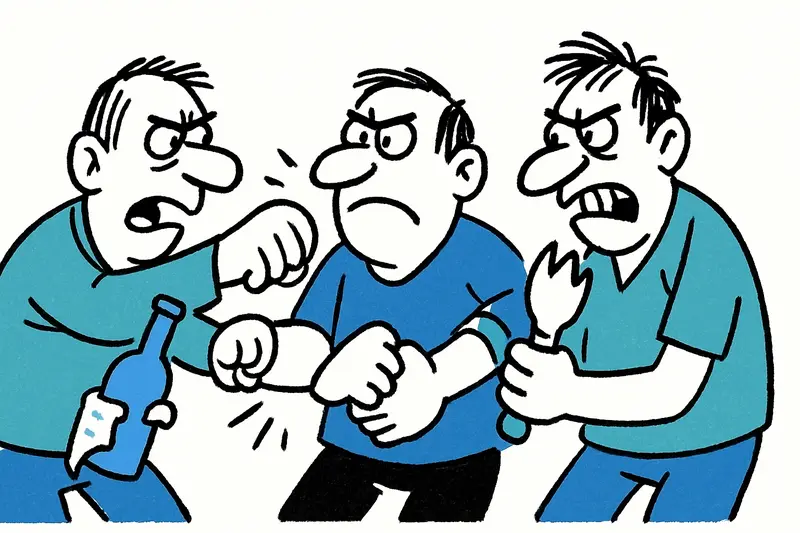 Prügeln am Portitxol: Drei Männer, blutige Flaschen und die Frage nach Sicherheit im Viertel