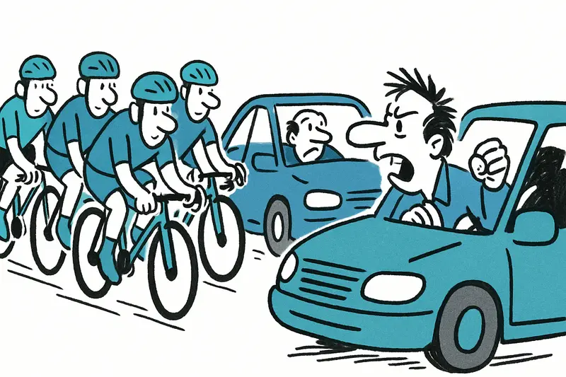 Wenn 40 Minuten zur eineinhalb werden: Radgruppen, Stau und Streit in der Tramuntana