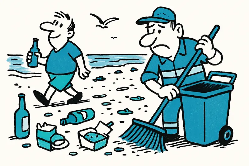Reality-Check Playa de Palma: Warum der Müll nach Partynächten nicht verschwindet