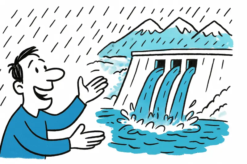 Regen und Tramuntana-Schnee füllen Mallorcas Stauseen – Gorg Blau springt hervor