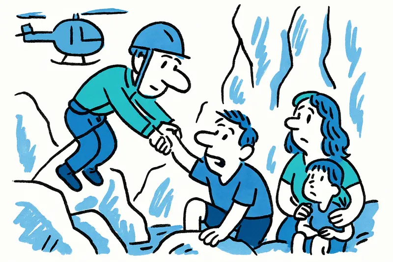 Warum die Tramuntana nicht nur Postkartenidylle ist: Rettung im Torrent de Pareis