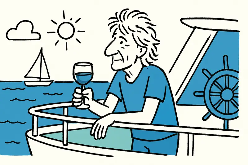 Rod Stewart an Bord: Ein leichter Sommertag in Puerto Portals