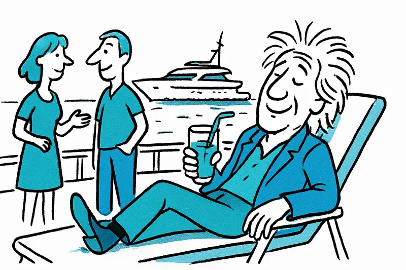 Rod Stewart an Bord: Ein entspannter Stopp in Puerto Portals