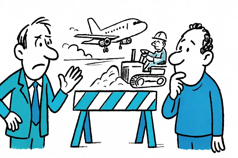 Ein Jahr Baustelle auf der Rollbahn SOUTH: Drohen Chaos und Verspätungen am Flughafen Palma?