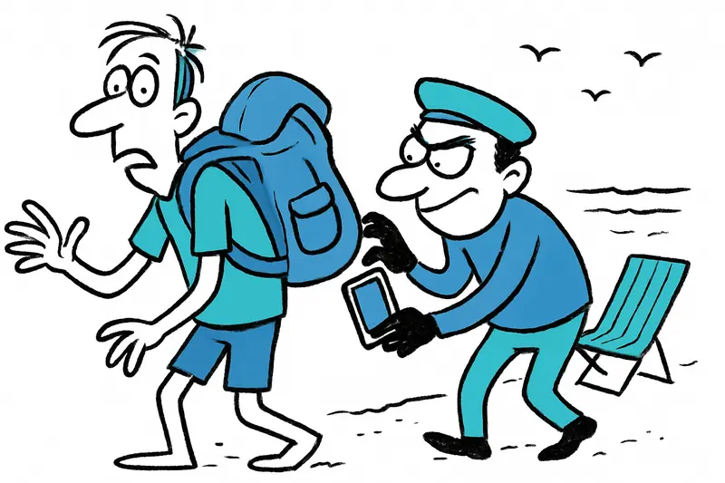 Rucksack-Drama am Ballermann: Was der Fund des Handys über Sicherheitslücken verrät