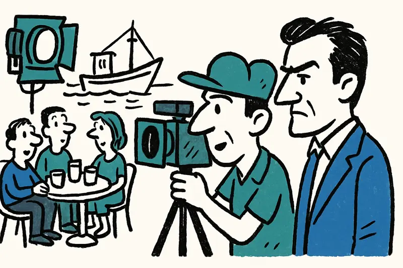 Rupert Friend dreht 'Youth' in Sant Elm – Filmglanz zwischen Fischerbooten und Café-Tischen