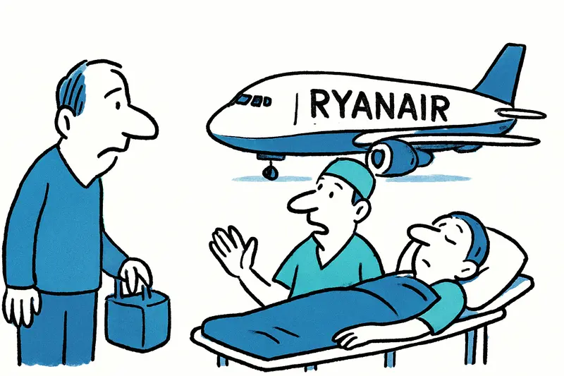 Notfall über Spanien: Dublin–Teneriffa-Flug von Ryanair nach medizinischem Zwischenfall nach Santiago umgeleitet