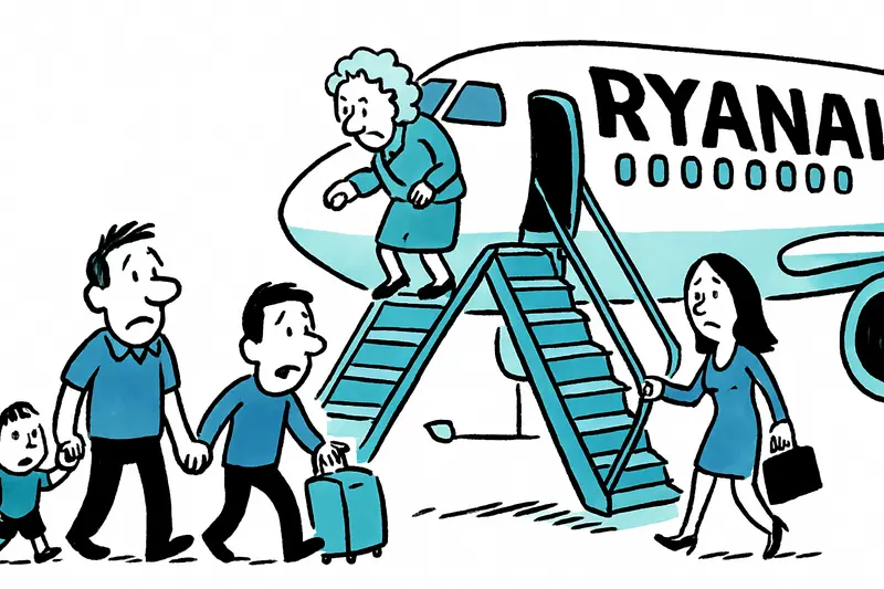 Gefährliche Stufen: Wie riskant sind Ryanairs einziehbare 737-Treppen?