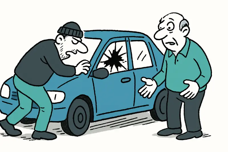 Serie von Autoaufbrüchen in Palma: Über 30 Fahrzeuge in Wohnanlage beschädigt