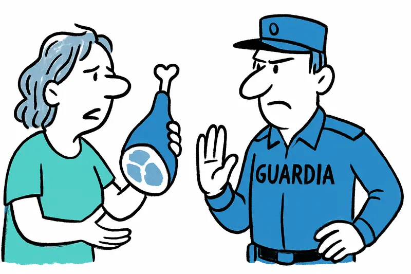 Sineu: Der halb verputzte Schinken — wenn ein kleines Vergehen große Fragen aufwirft