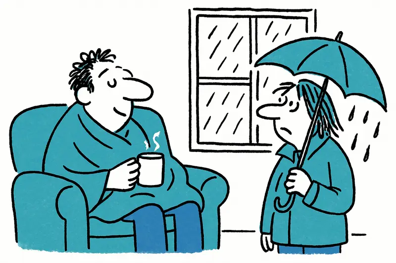 Sofa‑Sonntag auf Mallorca: Kurze Regenschauer, ab Montag kehrt die Sonne zurück