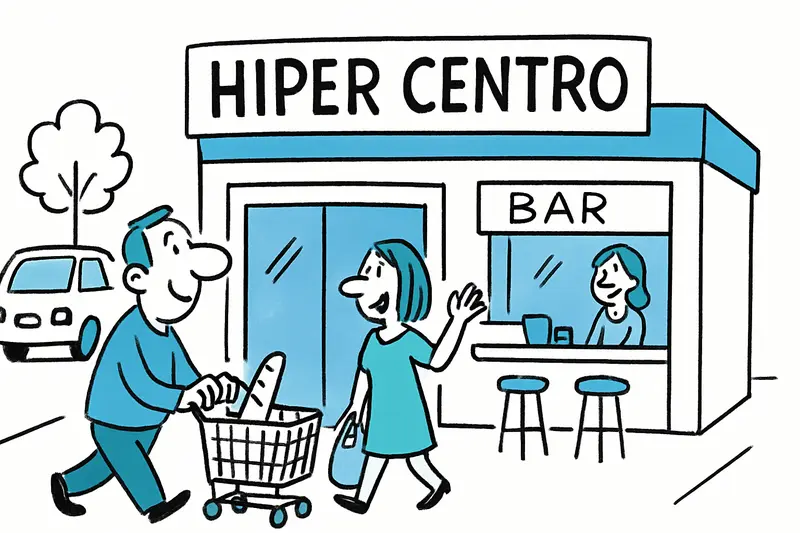Neuer Supermarkt in Sóller: Hiper Centro eröffnet 900‑m²‑Filiale mit Barbereich