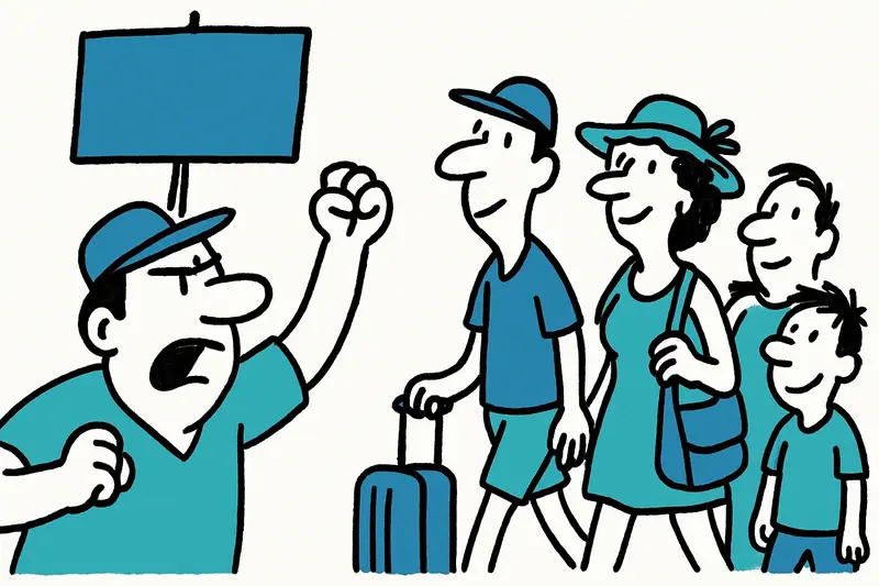 Der Sommer wird heiß: Demonstration gegen Massentourismus angekündigt — ein Reality‑Check