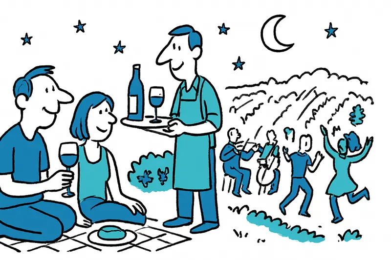 Sommernacht in den Reben: Benefizkonzert bei Macià Batle bringt Musik, Wein und Hilfe für Kinder