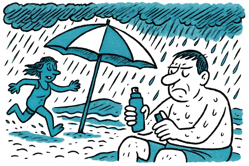 Knappe Zeit für Sonnencreme: Heiße Tage – kurz Schlammregen – dann geht’s Richtung 38 °C auf Mallorca