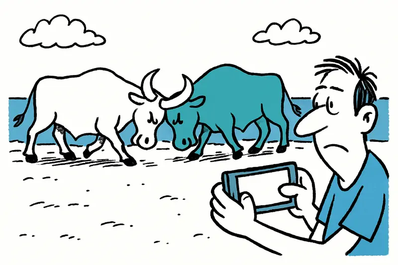 Stiere am Strand von Bolonia: Zwischen Natürlichem Verhalten und touristischer Sorge