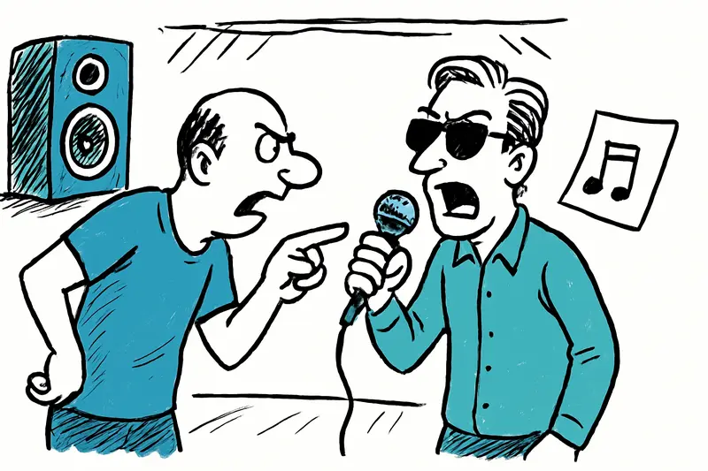 Streit am Ballermann: Songzeile, Sonnenbrille, Eitelkeiten