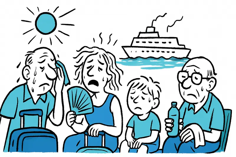 Chaos an Bord: Stromausfall verzögert Fähre – Mallorca-Passagiere schwitzen bei 37 °C