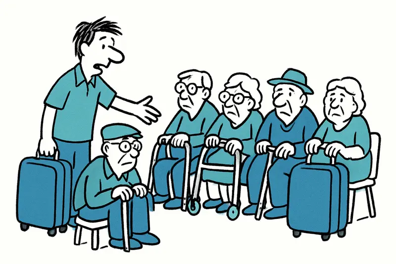 Stunden am Boden: Warum 57 Senioren am Flughafen Palma ohne Antworten blieben