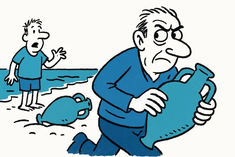 Sturm legt Amphoren frei: Wer hat die römischen Fundstücke von der Playa de Palma mitgenommen?