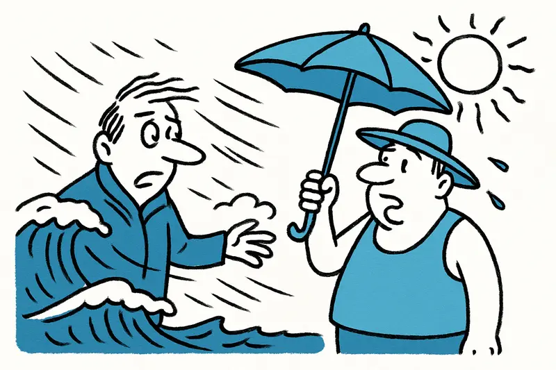 Erst Sturm und meterhohe Wellen, dann 34 °C: Wie Mallorcas Wetter die Tage kippt