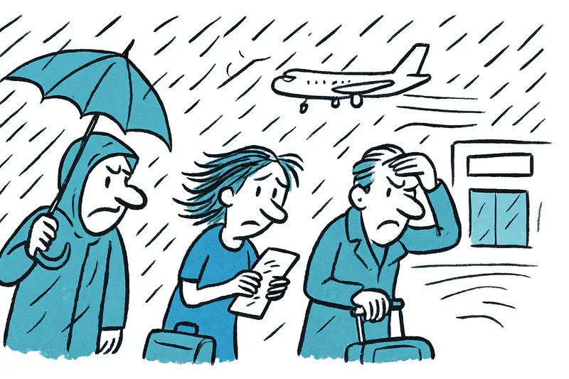 Sturm auf dem Radar: Warum Palmas Flughafen und wir nicht vollständig vorbereitet sind