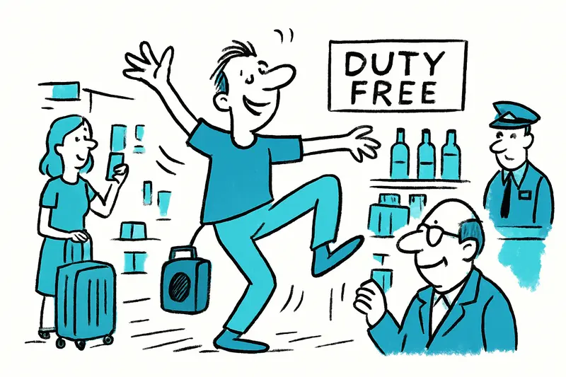 Tanzen statt Klagen: Der virale Duty‑Free‑Künstler und die Zahlungs‑Lücke am Flughafen Palma