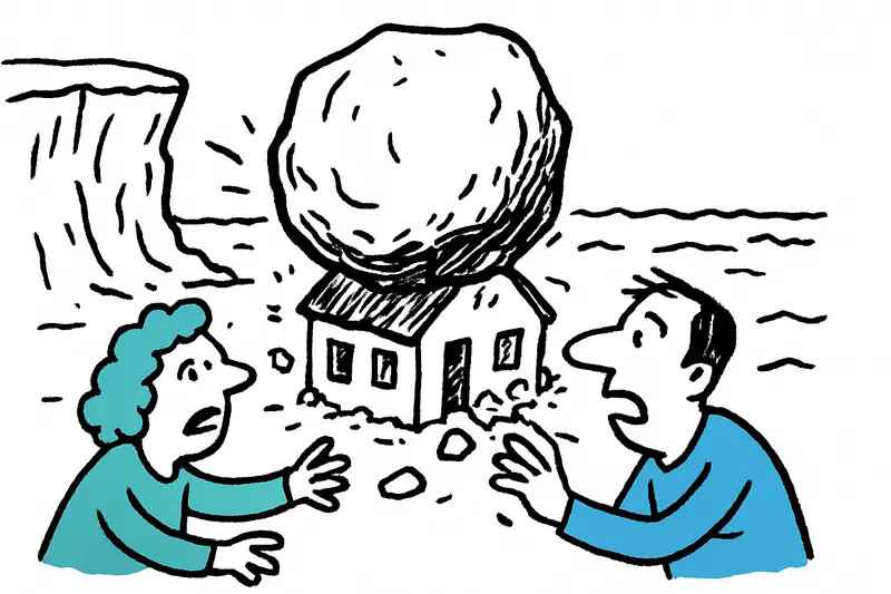 Tödlicher Felssturz in Es Castell: Wer schützt Häuser an der Küste?