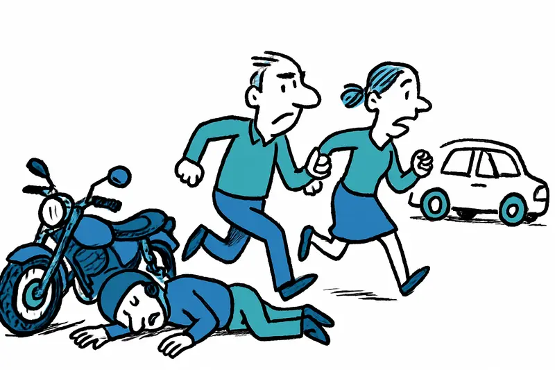 Tödlicher Motorradunfall in Palma: Insassen des Wagens flüchteten zu Fuß