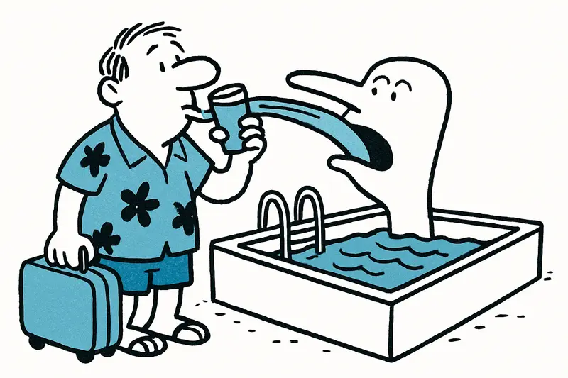 Wenn der Pool mehr trinkt als die Stadt: Tourismus und Wasserstress auf Mallorca