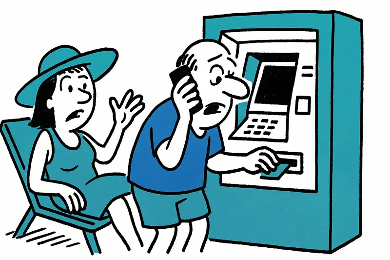 Traumurlaub, geplatzte Ruhe: Wenn die Geldkarte im Ausland verschwindet