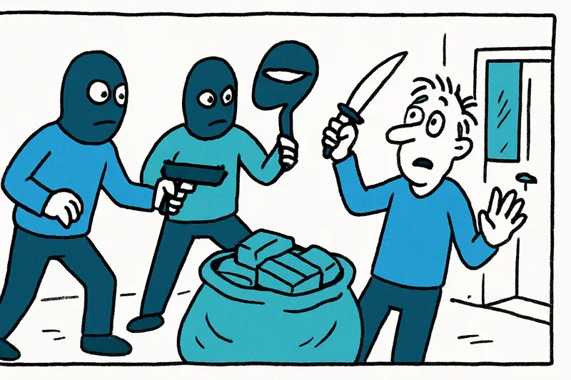 Nächtlicher Überfall in Bons Aires: Vermummte schlagen zu – Kilos Drogen bleiben zurück