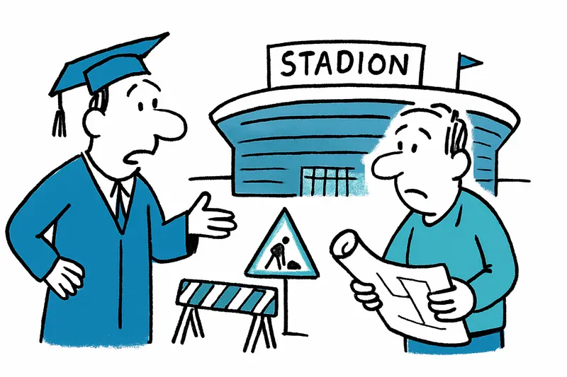 Abschluss im Stadion? Die UIB, Son Moix und die Frage der guten Organisation