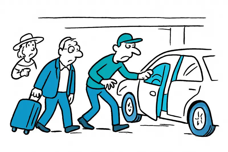 Unverschlossene Autos im Airport‑Parkhaus: Zwei Pkw verschwinden — ein Reality‑Check