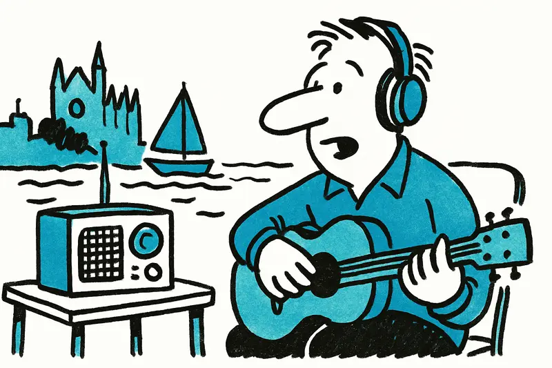 Radio, Schiffe, Gitarren: Wie Uwe Bahn Mallorca zu seinem Schaffenszentrum machte