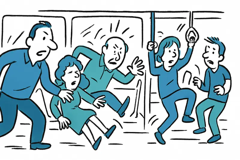 Vollbremsung in Palma: Acht Leichtverletzte nach Ausweichmanöver – Zeit für bessere Innenraumsicherheit?