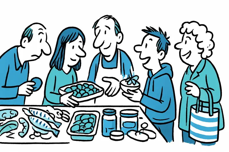 Volles Haus in Palmas Markthallen: Marktstimmung an Silvester