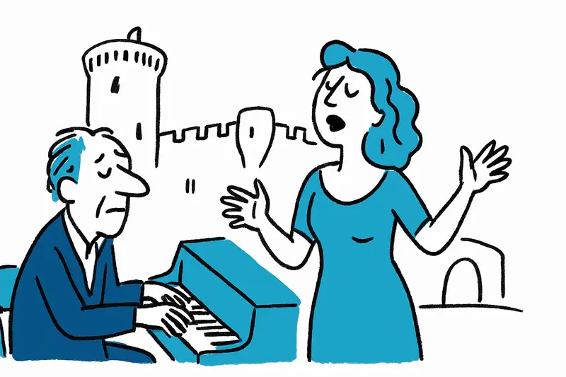 Von Brücken und Seelen: Montiel und Estelrich bringen Lieder in den Castell de Bellver