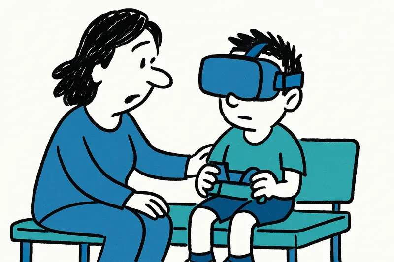 VR-Brillen in der Kinder-Notaufnahme: Wie Spiele und Landschaften kleine Patientinnen und Patienten beruhigen