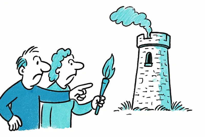 Wachtürme auf Mallorca: Rauch- und Lichtzeichen für Menschenrechte