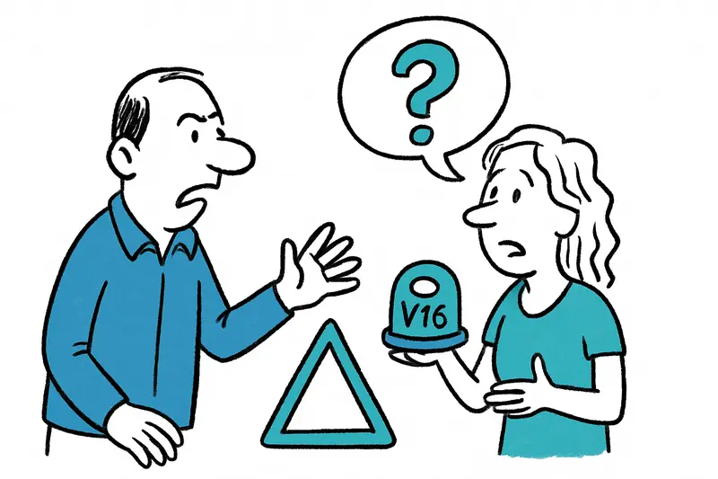 Warnleuchte V‑16 wird Pflicht: Was Mallorca jetzt wissen muss