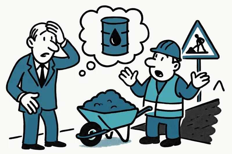 Wegen Ölpreisschock aus dem Golf: Warum auf Mallorca bald der Asphalt knapp werden könnte