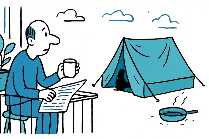 Wenn Balkonkaffee neben Zeltplanen steht: Nou Llevant als Spiegel der Wohnkrise