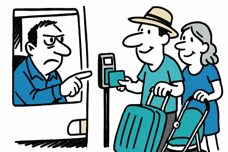 Wer zahlt die Rechnung? Wenn Urlauber mit Residenten-Karten kostenlos Bus fahren