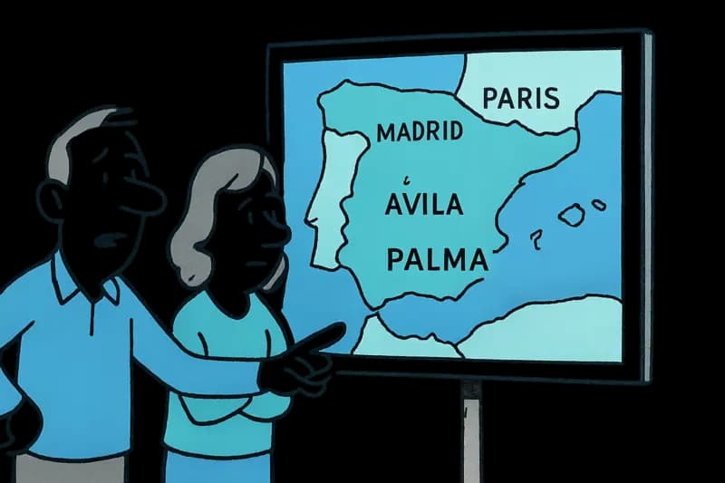 Werbeplakat verlegt Palma aufs Festland – Was der Fehler über uns sagt