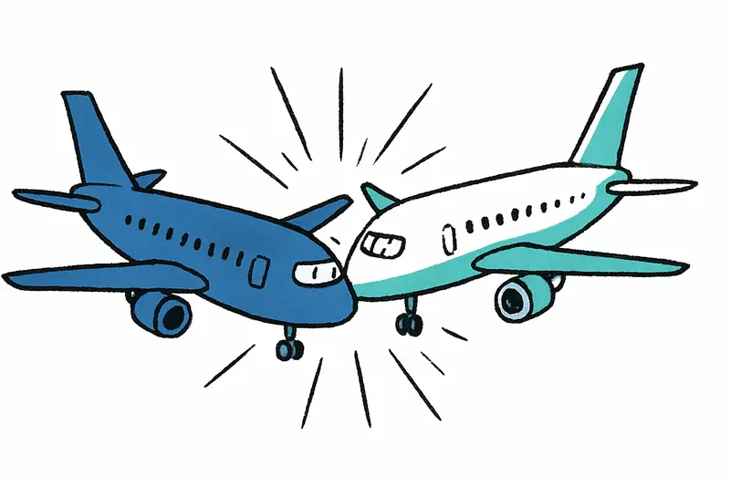 Zu dicht im Anflug: Wie zwei Passagiermaschinen in Barcelona fast kollidieren