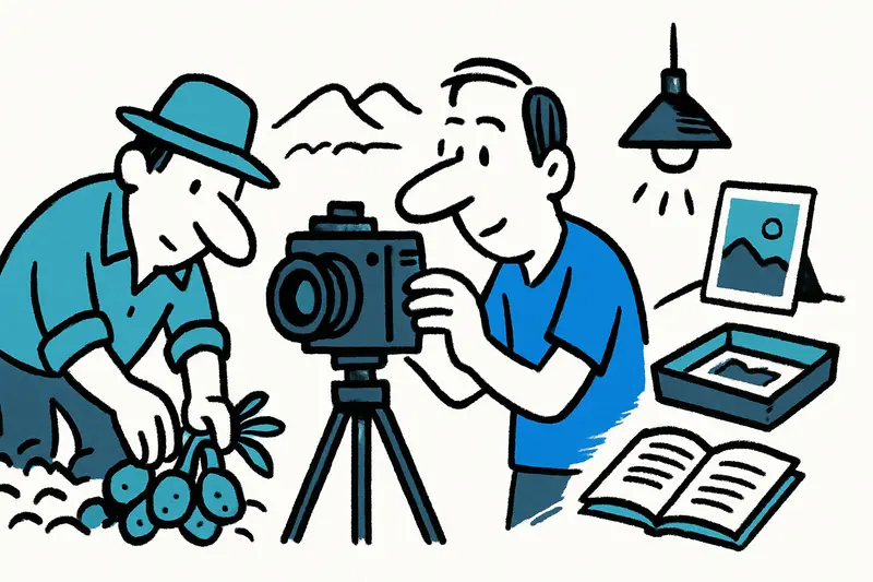 Zwischen Kartoffelfeldern und Fotochemie: Ein Deutscher macht Sa Pobla sichtbar